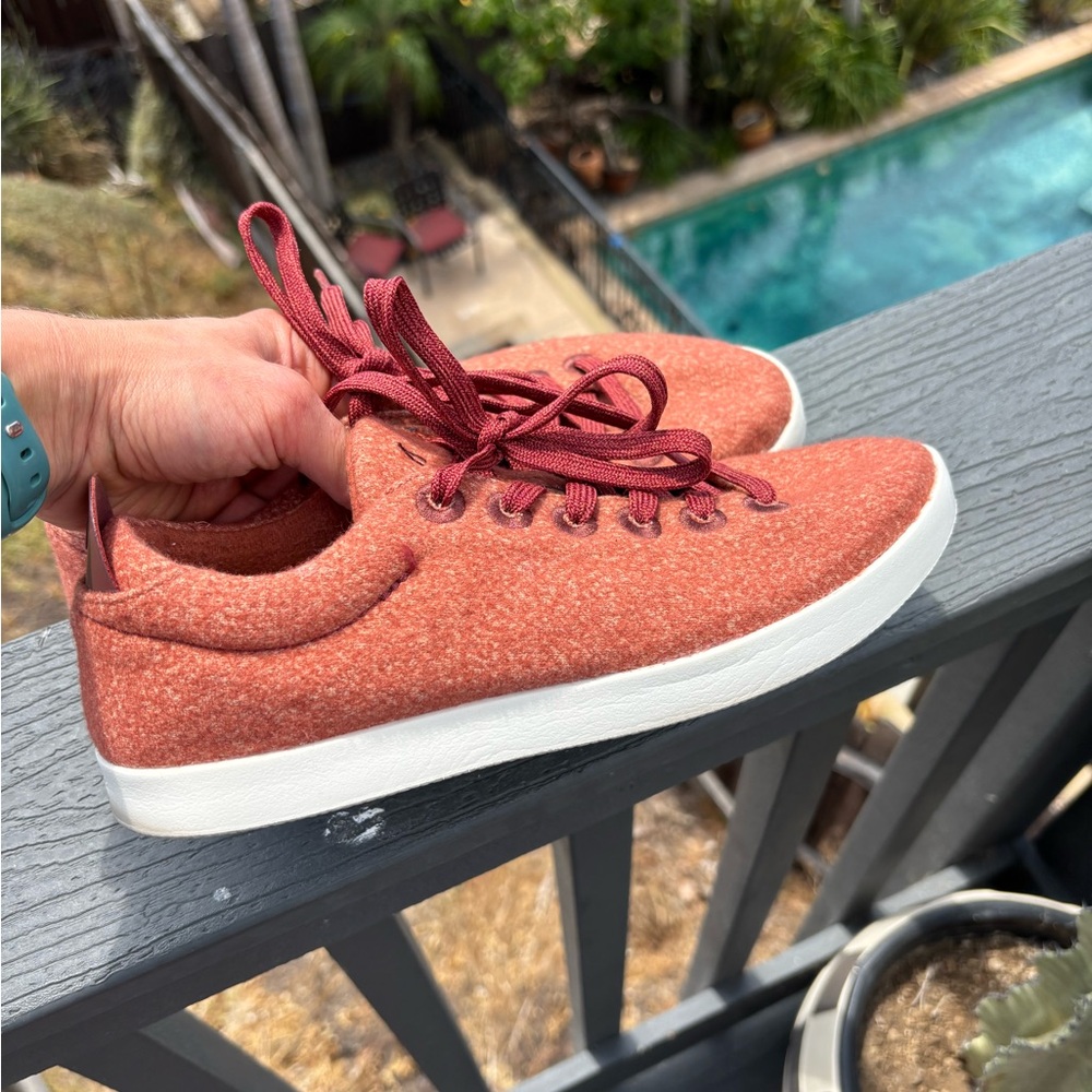 Allbirds Women's Sneakers in Coral Red
